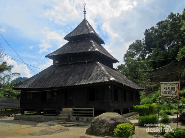Masjid Tuo Kayu Jao Tertua di Sumatra Barat
