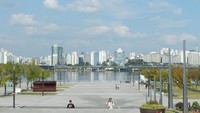 Suasana di Hangang Citizen Park