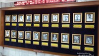 Ruangan Pertama Museum yang berisi nama-nama Pahlawan dan tokoh TNI Angkatan Udara