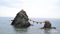 Meoto Iwa, salah satu tempat wisata di Ise-Shima