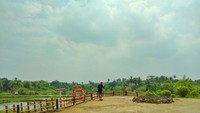 Kondisi di puncak Gunung Peyek saat ini.