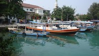 Kapal-kapal di Pulau Pramuka (dok. Putri/detikTravel)