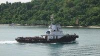 Tug Boat di Selat Sunda