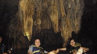 Suasana dalam goa pindul