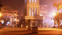 Pemandangan yang cantik pada malam hari (Harris Maulana/ACI)
