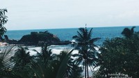 Pantai Klayar dari Ketinggian