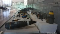 Juga terdapat senjata perang dan informasi tentang peluru yang digunakan kala itu di War Memorial of Korea.