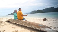 Pulau Pagang, Kapal Terbalik Dijadikan Spot Foto