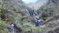 Saat turun gunung
