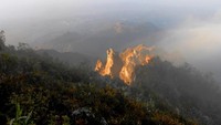 Pemandangan dari ketinggian 2.600 mdpl, Gunung Burni Telong