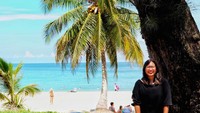 Pose as an Indonesian Tourist (takut panas hehe)!
