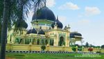Jelang Ramadhan, Rindu Rasanya untuk Singgah ke Masjid Azizi di Langkat