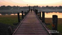 Senja dari jembatan