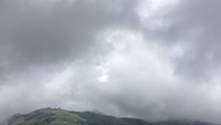 Pemandangan alam indah di sepanjang jalan Karanganyar menuju ke Tawangmangu.
