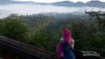 Kala Tebing Keraton Terlihat Seperti Negeri di Atas Awan