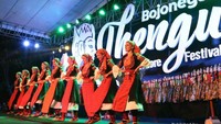 Peserta dari Mancanegara uji kebolehan dalam Pembukaan Bojonegoro Thengul International Folklore Festival (TIFF) 2019