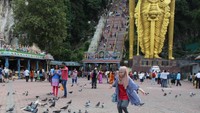 Bercanda bersama burung-burung merpati