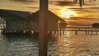 sunset di Pulo Cinta