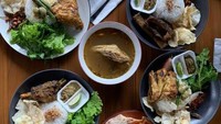 Makanan di Restauran Gundaling Farm.Menggugah selera bukan?