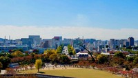 Pemandangan dari dalam Himeji Castle