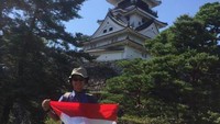 Berfoto di landskap bangunan utama kastil Kochi