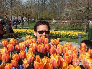 Katakan Cinta dengan Bunga Tulip di Keukenhof