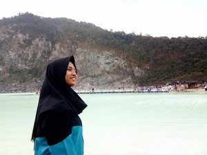 Kawah Indah Hasil Letusan Gunung Patuha