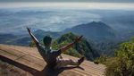 Ke Puncak Gunung Pakai Motor, Telomoyo Lokasinya