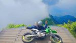Ke Puncak Gunung Pakai Motor, Telomoyo Lokasinya
