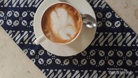 salah satu menu utama disana, kopi khas indonesia