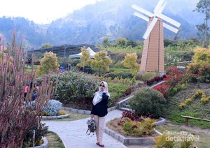 Keelokan Merapi Garden di Kaki Gunung Merbabu