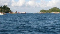 Lautan Sendang Biru yang biru (hani ananta  - dTraveler)