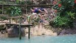 Keindahan Air Terjun Kembang Soka yang Menyejukkan