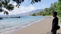 Salam satu pantai di LEmbata bagian Timur.