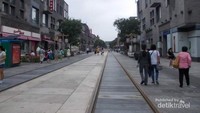 Bersih dan indahnya jalan Qianmen