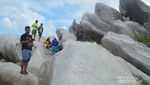 Keindahan Pulau Lengkuas Puaskan Laskar Gerhana