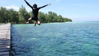 Loncat ke Taman Laut