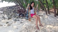 Terdapat ayunan di Pulau Dolphin