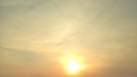 Sunset yang menenangkan