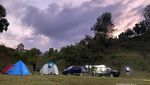 Kemah Gaya Overland di Ranca Cangkuang Bandung