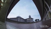 Sudut favorit mengabadikan Masjid Istiqlal