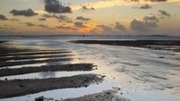 Sunset yang menjadi buruan para fotografer