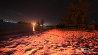 Pasir pantai yang bersih