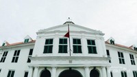Bagian depan Museum Fatahillah yang instagramable