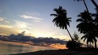 Matahari terbit di Derawan