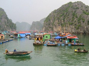Keren! Ada Desa Terapung di Vietnam