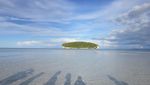 Keren! Ini Pasir Timbul di Raja Ampat