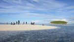 Keren! Ini Pasir Timbul di Raja Ampat