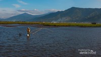 aktivitas masyarakat di danau Kerinci
