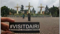 Bukit Golgota Taman Wisata Iman Sitinjo